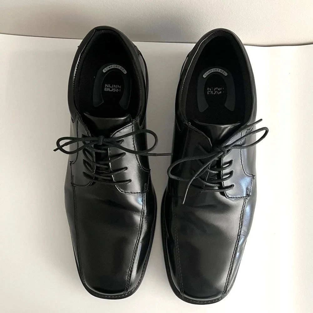 Nun Bush Men's Comfort Gel Blsck Shoes Size 11